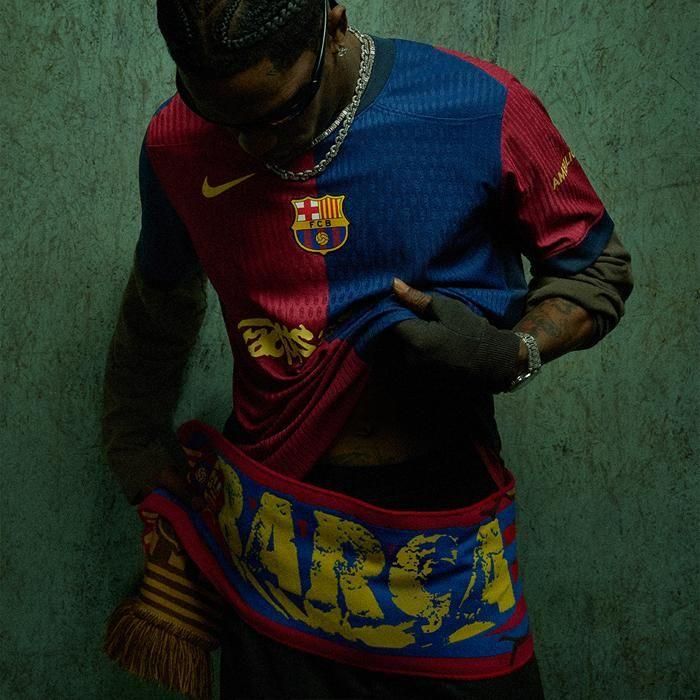 CACTUS JACK × FC BARCELONA / BARÇA JACK FOOTBALL CLUB SCARF