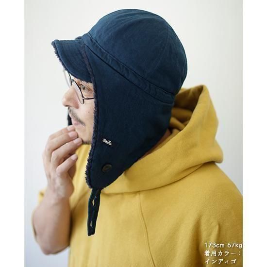 remilla 2025秋冬物 ボア帽 ブラック R253433