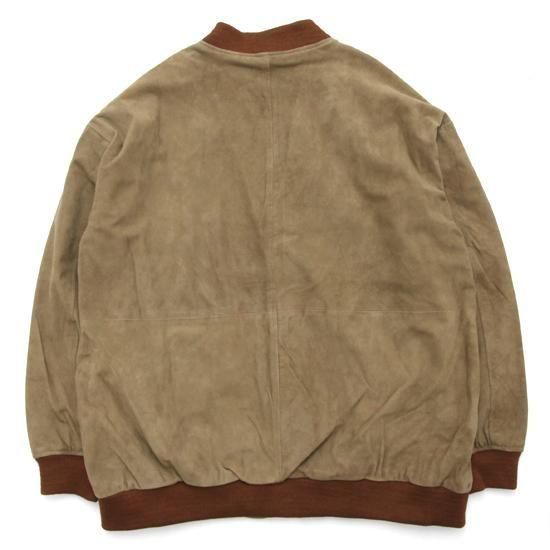 Nasngwam ナスングワム｜ROOT LEATHER CARDIGAN (ブラウン)(ゴート