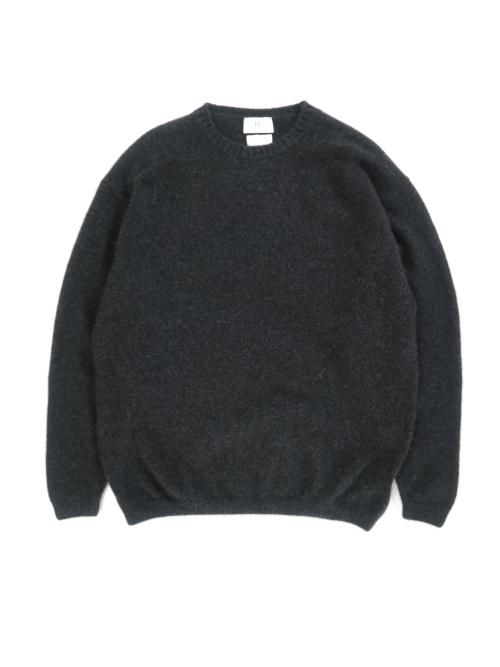 HERILL American deadstock Cashmere Sweater(Charcoal)【ユニセックス