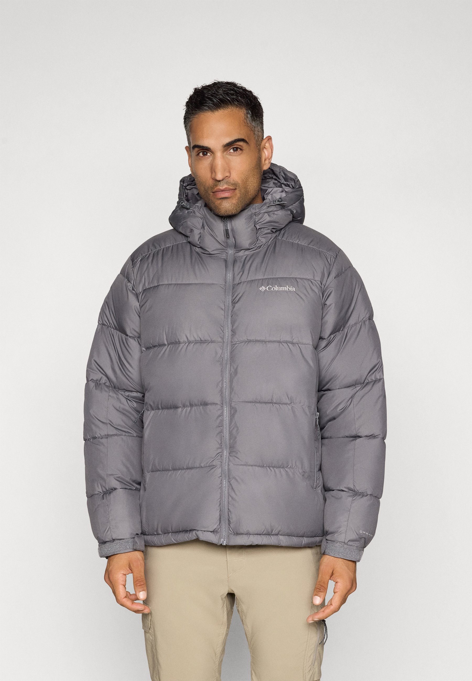 Columbia PIKE LAKE™ II HOODED - Winter jacket - city grey/grey