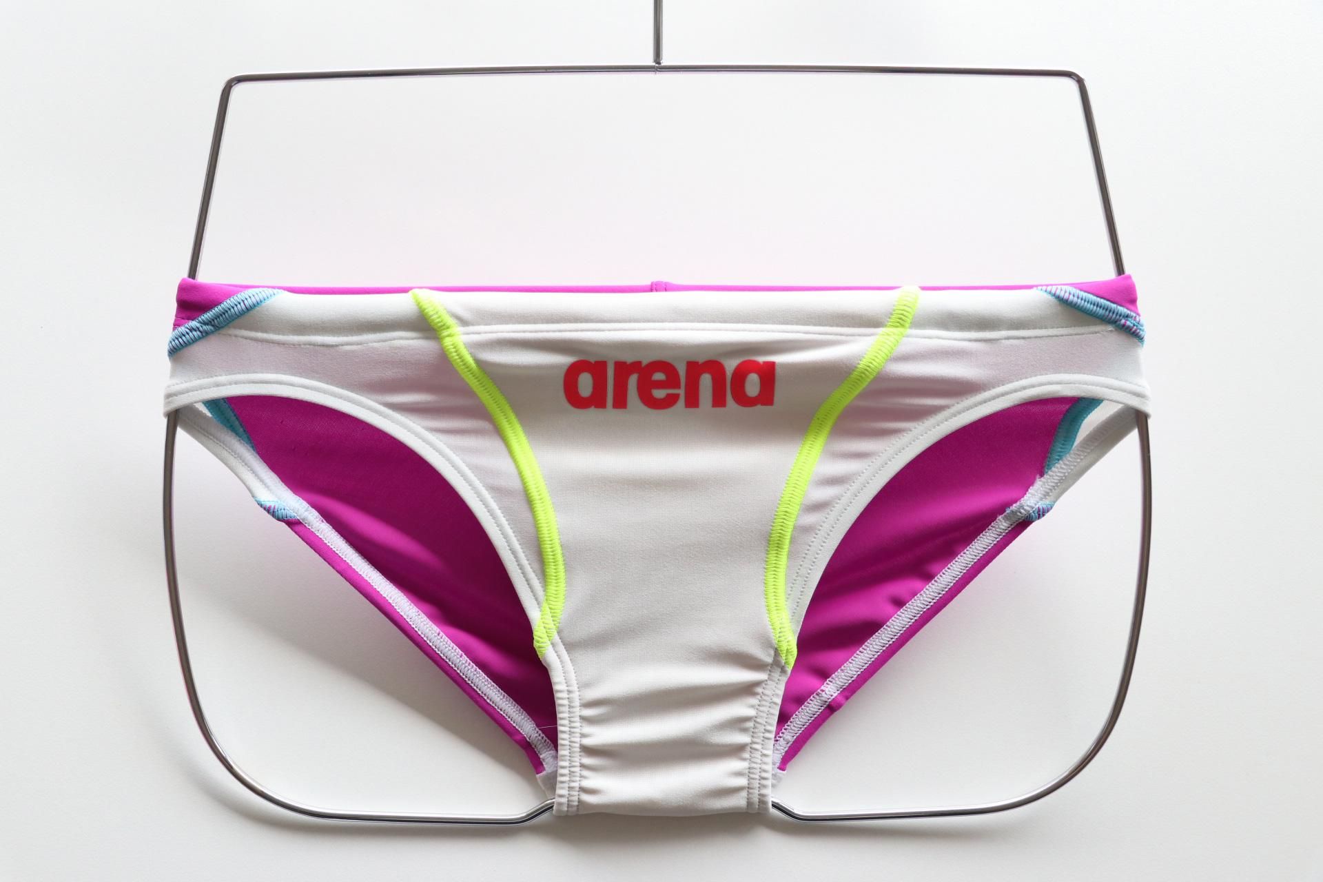 43M 別注 arena 競泳水着 メンズ 別注カット 競パン ブーメランパンツ