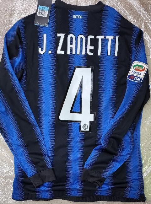 インテル（H）10/11 長袖 J,サネッティ＃4 パッチ4個セット！