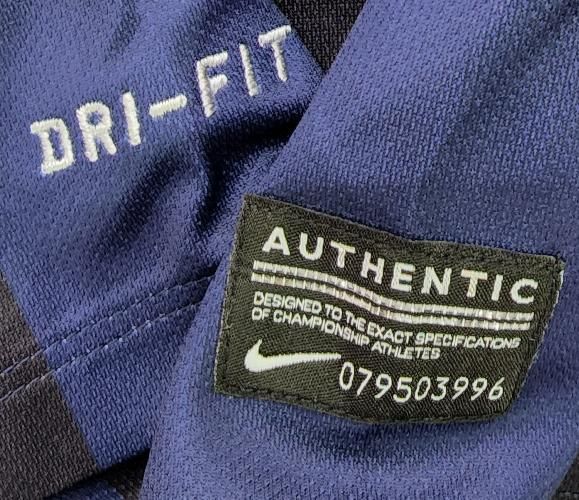 インテル（H） 13/14 J,サネッティ＃4 引退試合、金刺繍＆パッチ