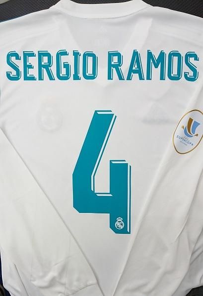 レアル、マドリード（H) 17/18 長袖 SuperCopa De Espana セルヒオ