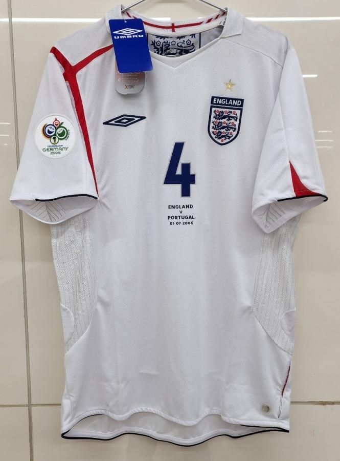 新品・札タグ有り』イングランド(ユーロ04大会～W杯ドイツ06大会頃