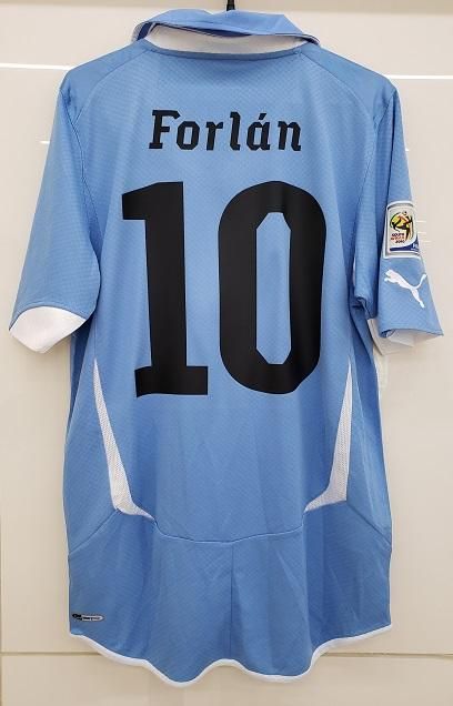 ウルグアイ（H）南アフリカW杯 2010 フォルラン＃10+パッチ付！