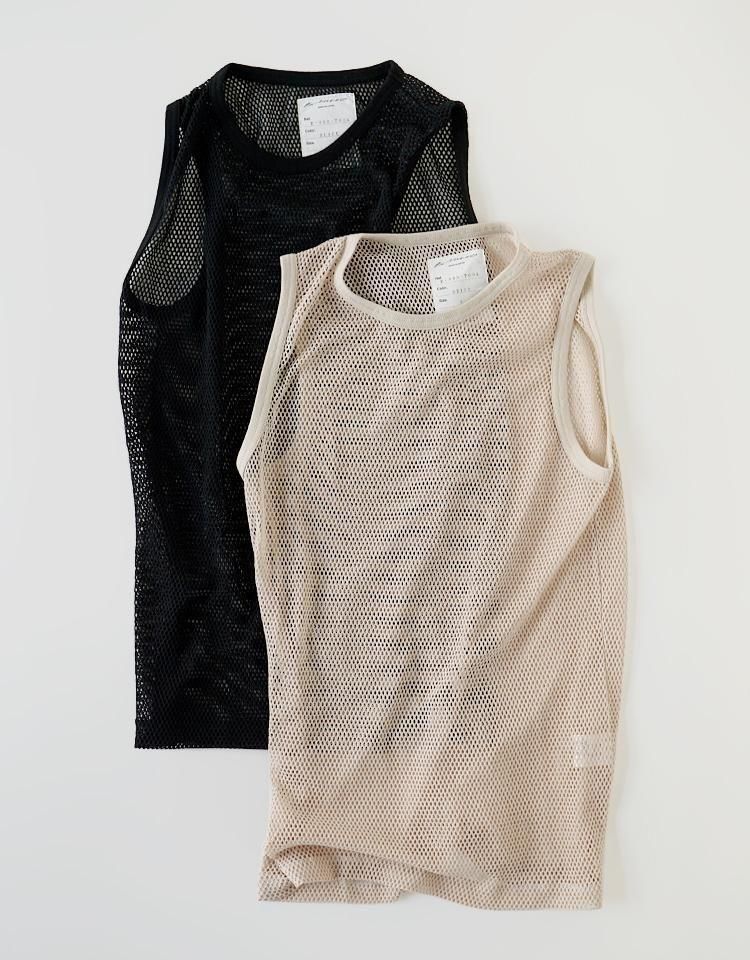 BLACKBIRD / mesh tank top サイズ1｜BLACKBIRD / mesh tank top
