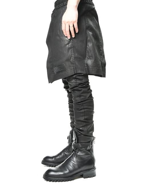 JULIUS[ユリウス] アタッチドサイドレススカートパンツ レイヤード