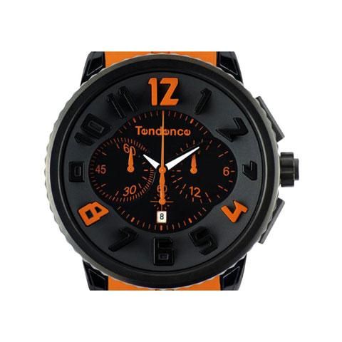テンデンス 腕時計 ガリバーラウンド クロノグラフ 02046023 ブラック