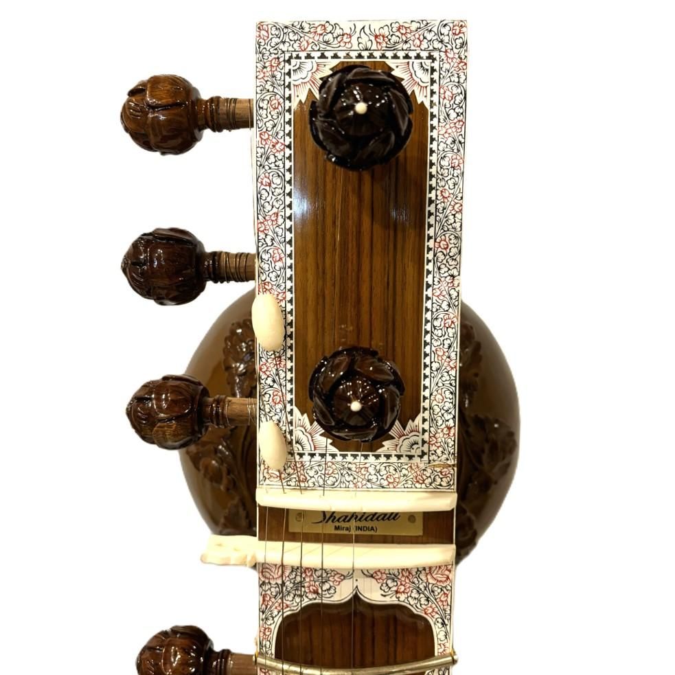 Shahid Ali ]シタール ケース付き Travel Sitar トラベルシタール