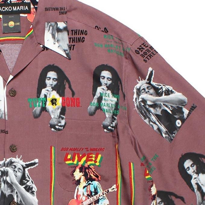 WACKO MARIA/ワコマリア/BOB MARLEY / HAWAIIAN SHIRT S/S ( TYPE-1