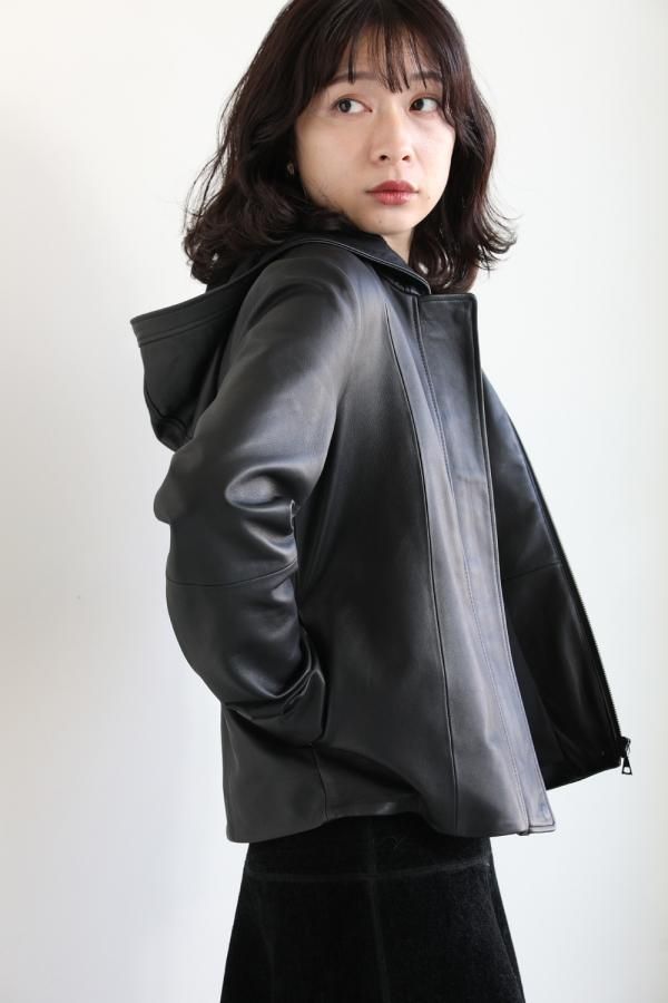 Theory(セオリー) SOFT LEATHER ZIP UP JKT - YAMAROKU（ヤマロク