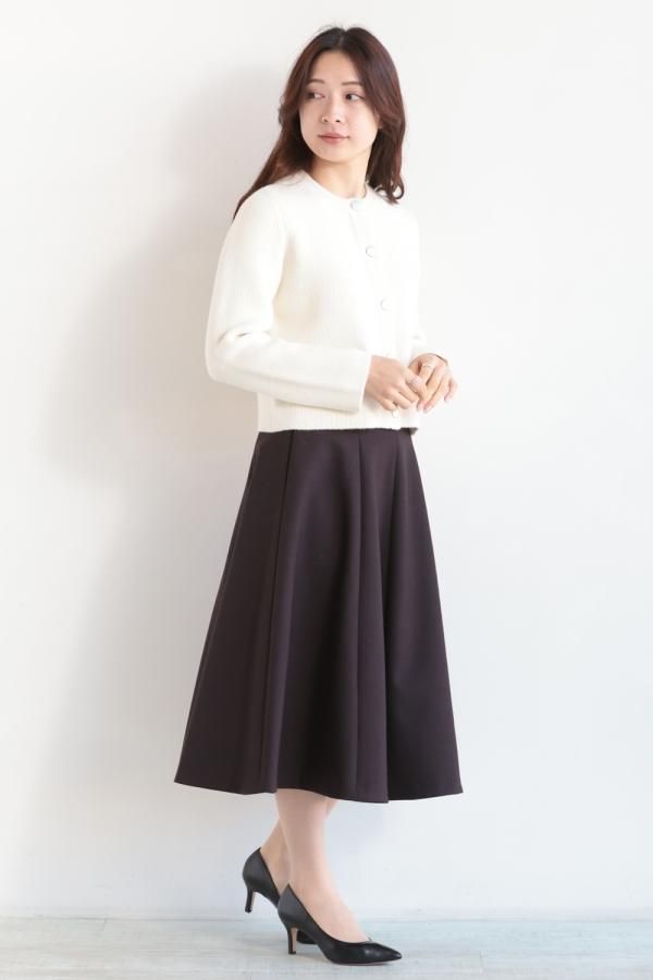 Theory(セオリー) FELTED WOOL CASH CLASSIC KNIT JKT IVORY