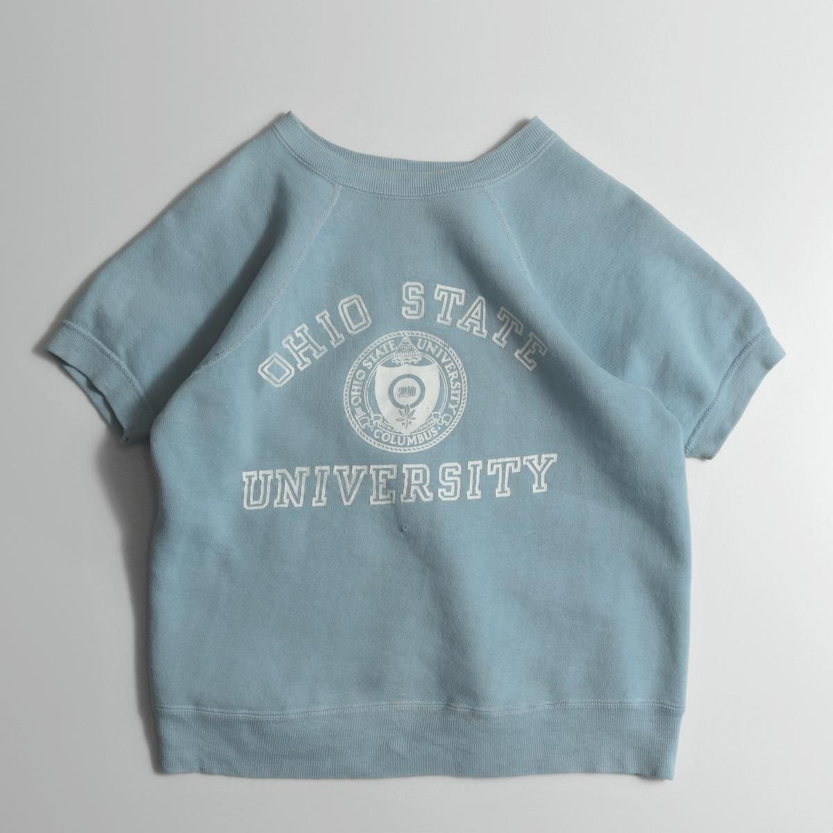 レディース] 1960s ヴィンテージ 半袖 スウェット OHIO STATE