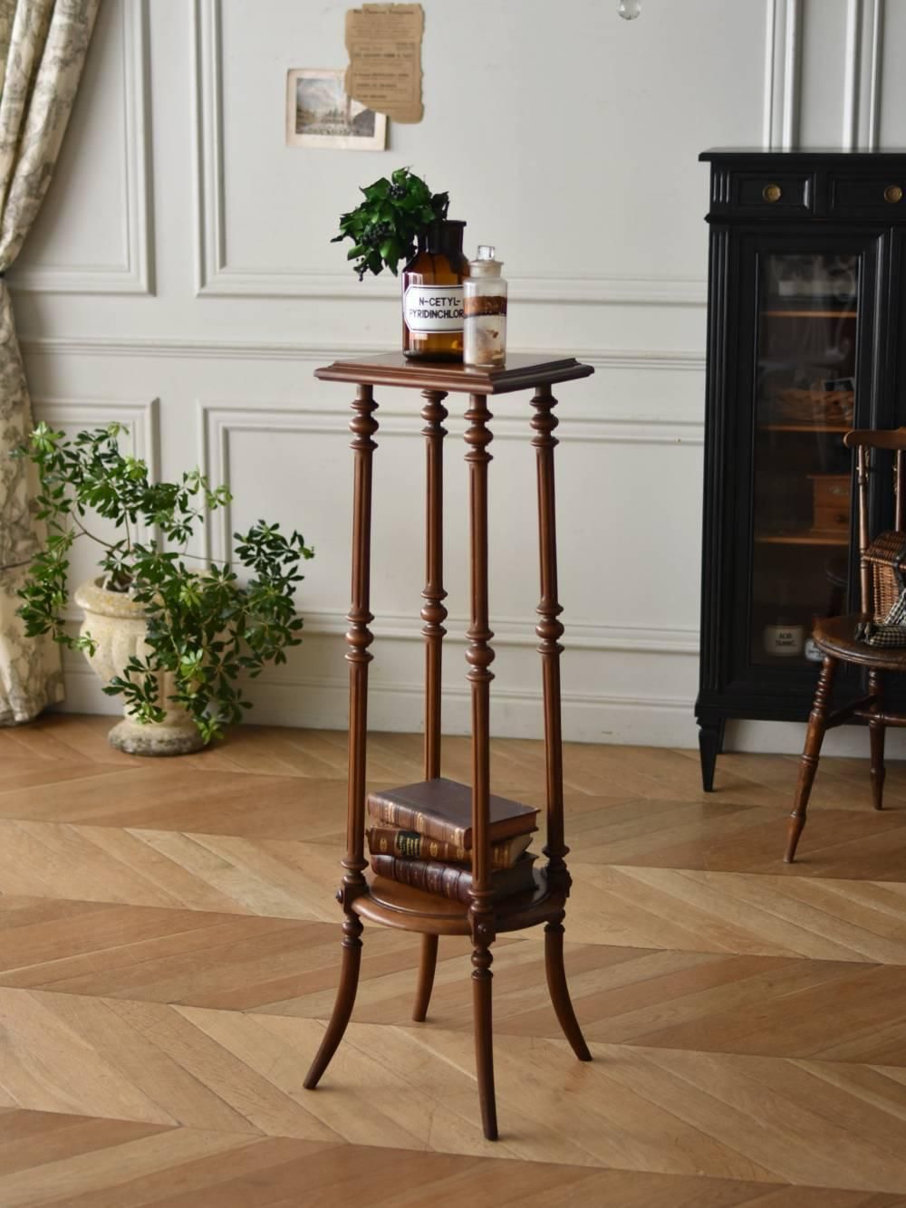 フランスアンティーク家具 アンティーク花台 フレンチインテリア