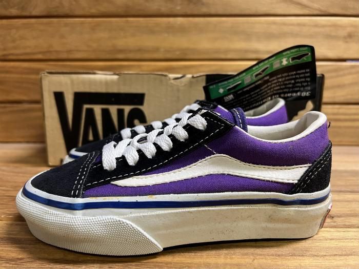 VANS,90s,MADE IN USA,OLD SKOOL,PURPLE,,USY12 1/2,DEAD STOCK!!