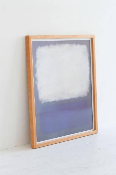 額装 マーク・ロスコ 「Untitled,1962」シルクスクリーン 1990 ②額装