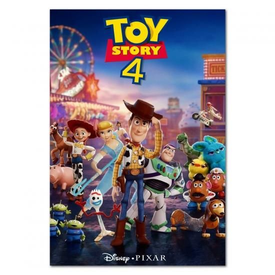 トイ・ストーリー4 Toy Story 4 Movie Poster - Promotional Art