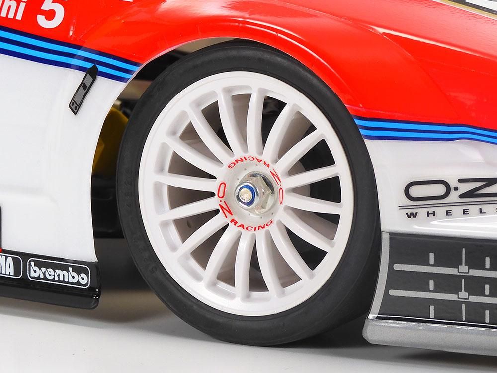 58606・タミヤ製 1/10RC アルファロメオ 155 V6 TI マルティーニ（TT