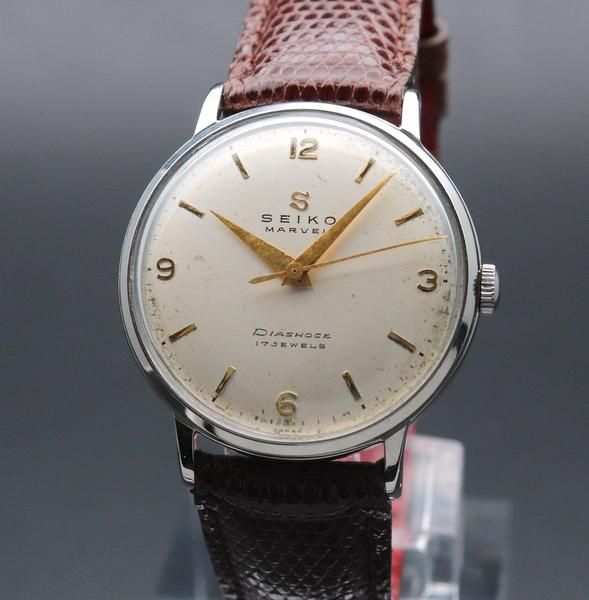 12874 1956年製SEIKO セイコー マーベル 手巻き 稼働品 超レア 12874