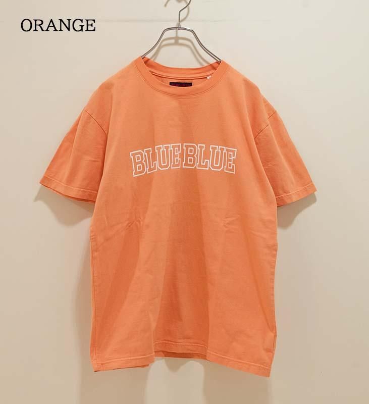 ブルーブルー BLUE BLUE カレッジプリント Tシャツ メン 1006162【正規