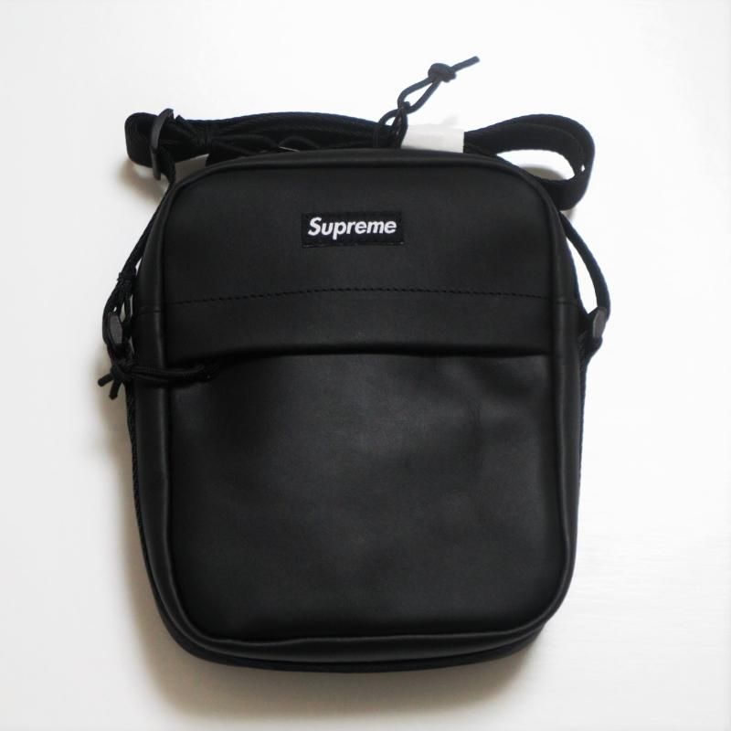 Supreme Leather Shoulder Bag