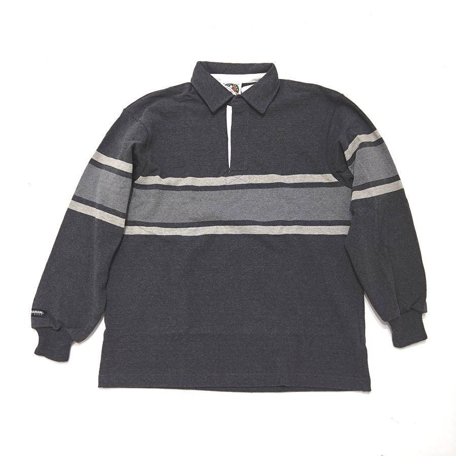BARBARIAN（バーバリアン）ラガーシャツ - Collegiate Stripe