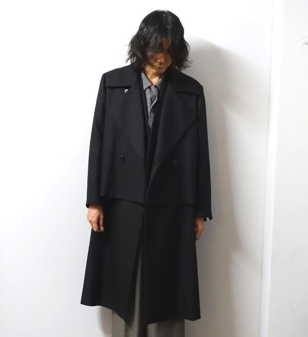 stein(シュタイン)/OVERSIZED MAXI-LENGTH DOUBLE BREASTED COAT