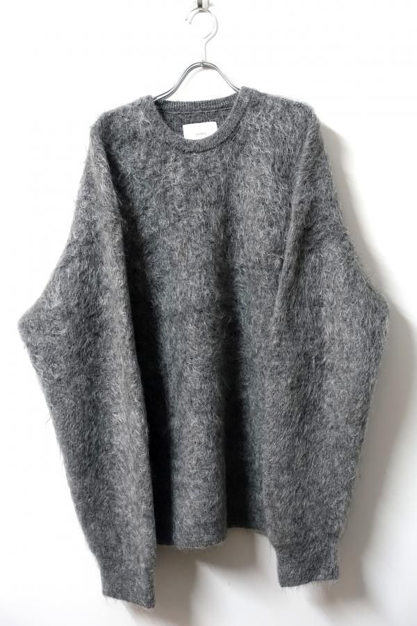 ssstein(シュタイン)/KID MOHAIR KNIT CREW NECK LS/GREY 通販