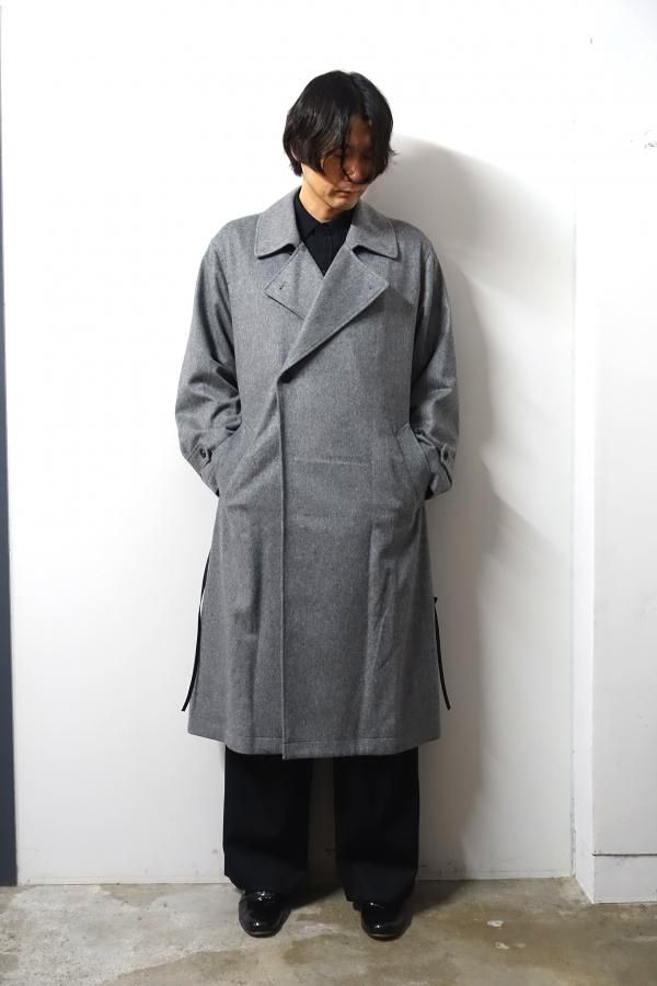 ssstein(シュタイン)/OVERSIZED DOUBLE BREASTED COAT/GREY 通販