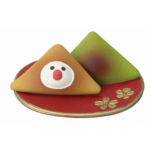 生八ツ橋文鳥 / 京都」文鳥スイーツミニチュア / 和菓子 / 秋の諸国