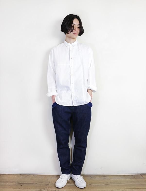KAPITAL - 11.5ozデニム サルエルヌーベルパンツ - BLUE NEON