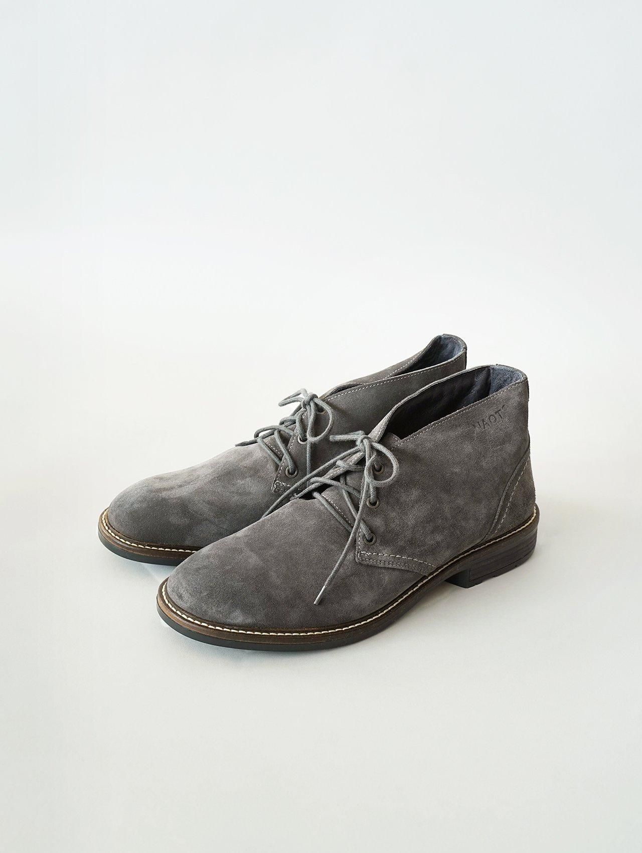PILOT / Grey Suede - NAOT ナオトジャパン オンラインショップ