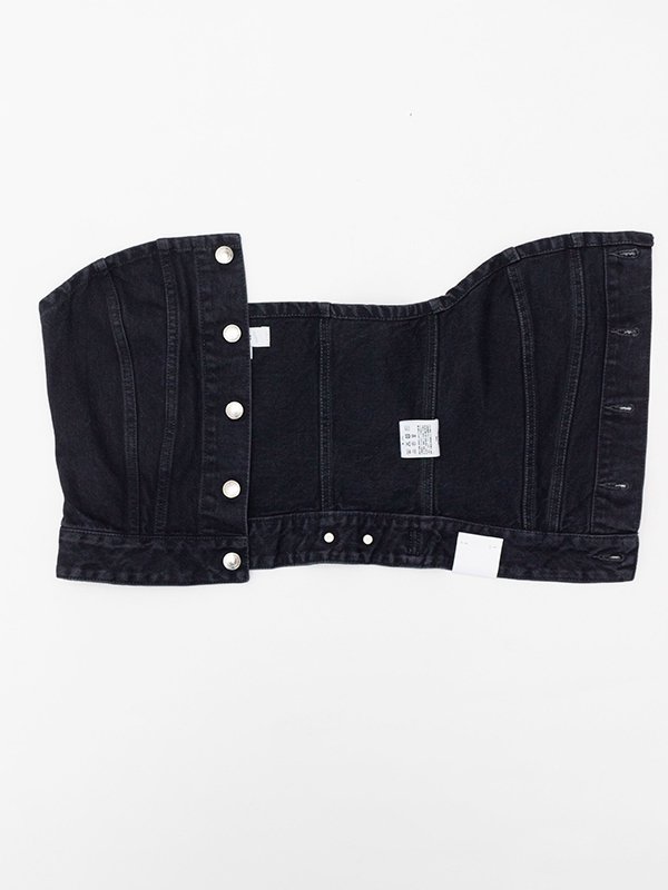 TWILL STRAPLESS TOP-ツイルストラップレストップ-HYKE（ハイク）通販