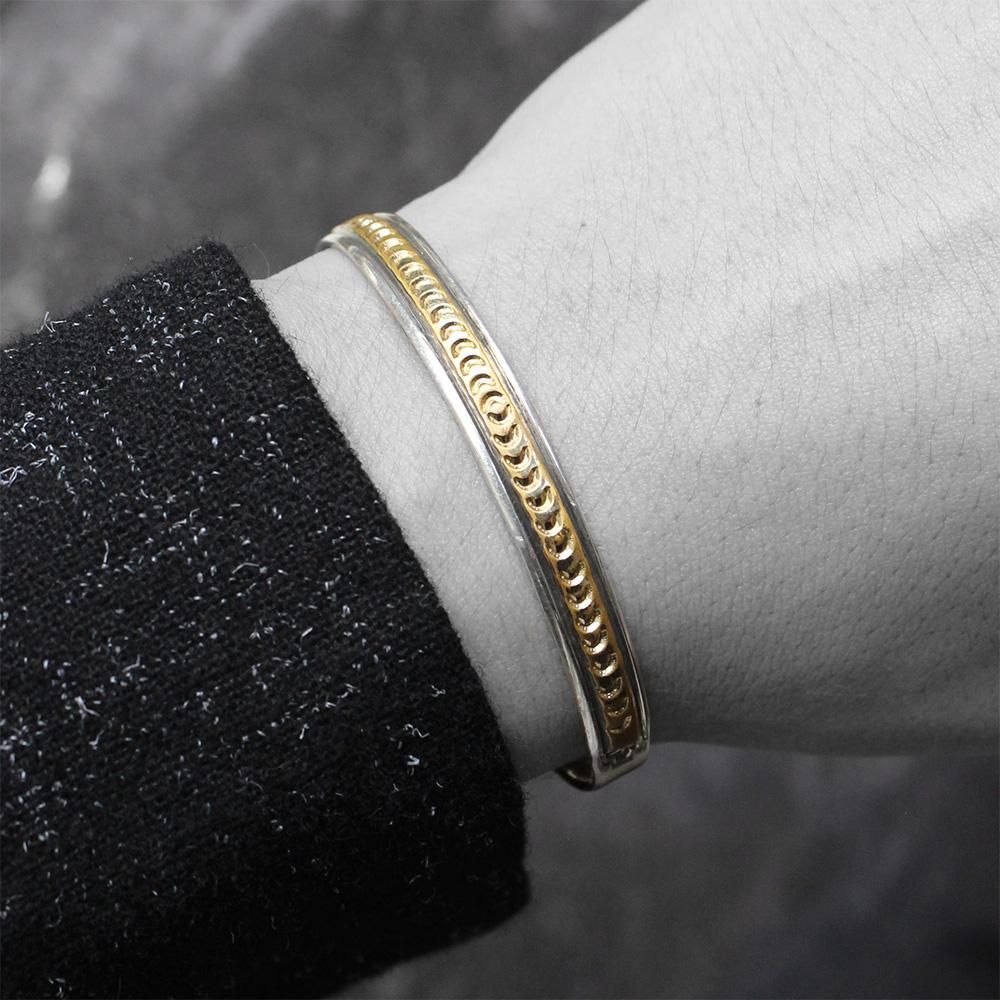Navajo Indian Jewelry 12KGF Bangle ｜ ナバホ族インディアン