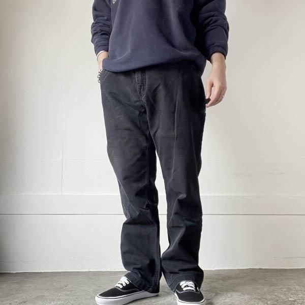 carhartt ダックパンツ | フェードブラック - 札幌 ビンテージ 古着屋