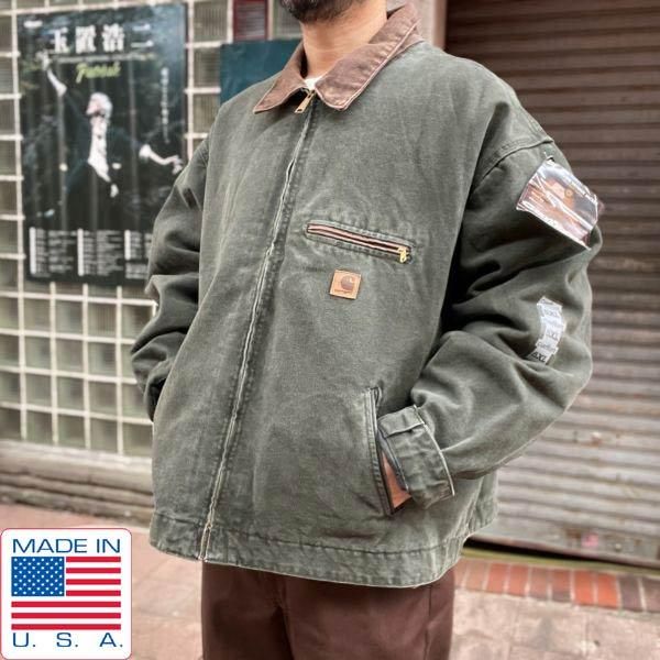 カーハート デトロイトジャケット | 5XL モス | 00s USA製 - 札幌