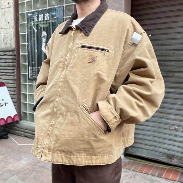 180cm以上の方必見‼️〗Carhartt ジャケット デトロイトヴィンテージ