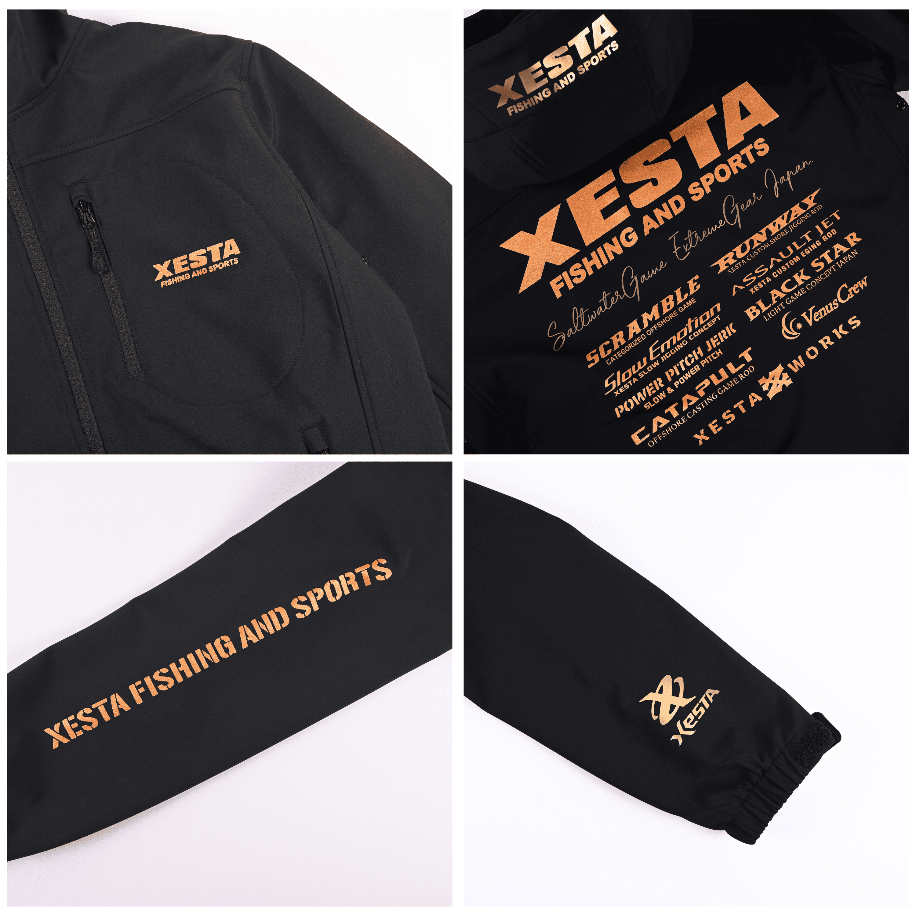 XESTA ソフトシェルジャケット2025 - Soft Shell Jacket -(オール