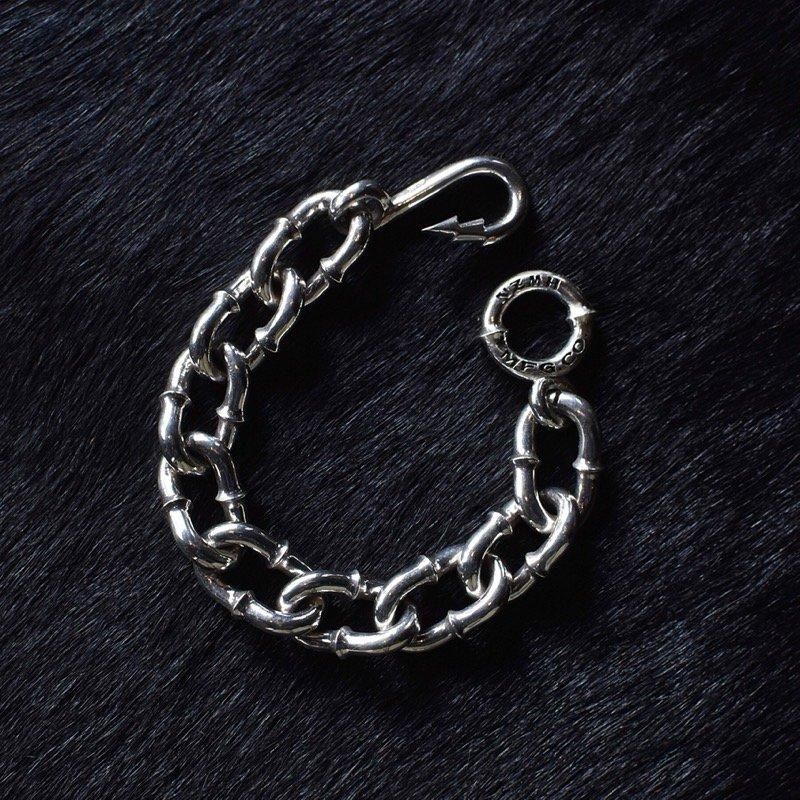 HWZN.MFG.CO. / THUNDER HOOK BRACELET(SILVER925) - CANVAS CLOTHING