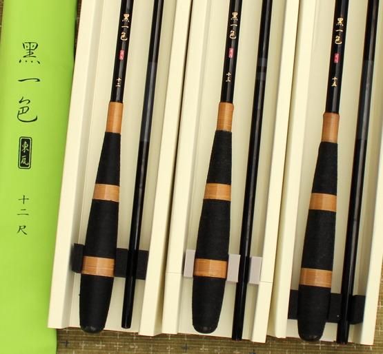 カーボンロッド 黒一色 5尺～15尺 - へらぶな釣具の通販｜鯨ヶ池FC