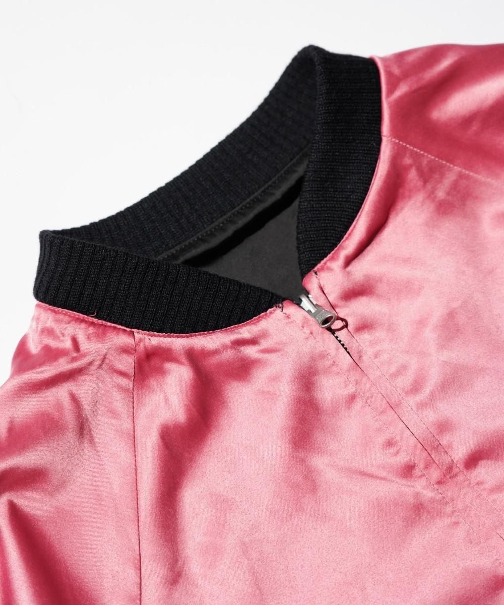 THRIFTY LOOK / SOUVENIR GREENLAND BLOUSON -SATIN-