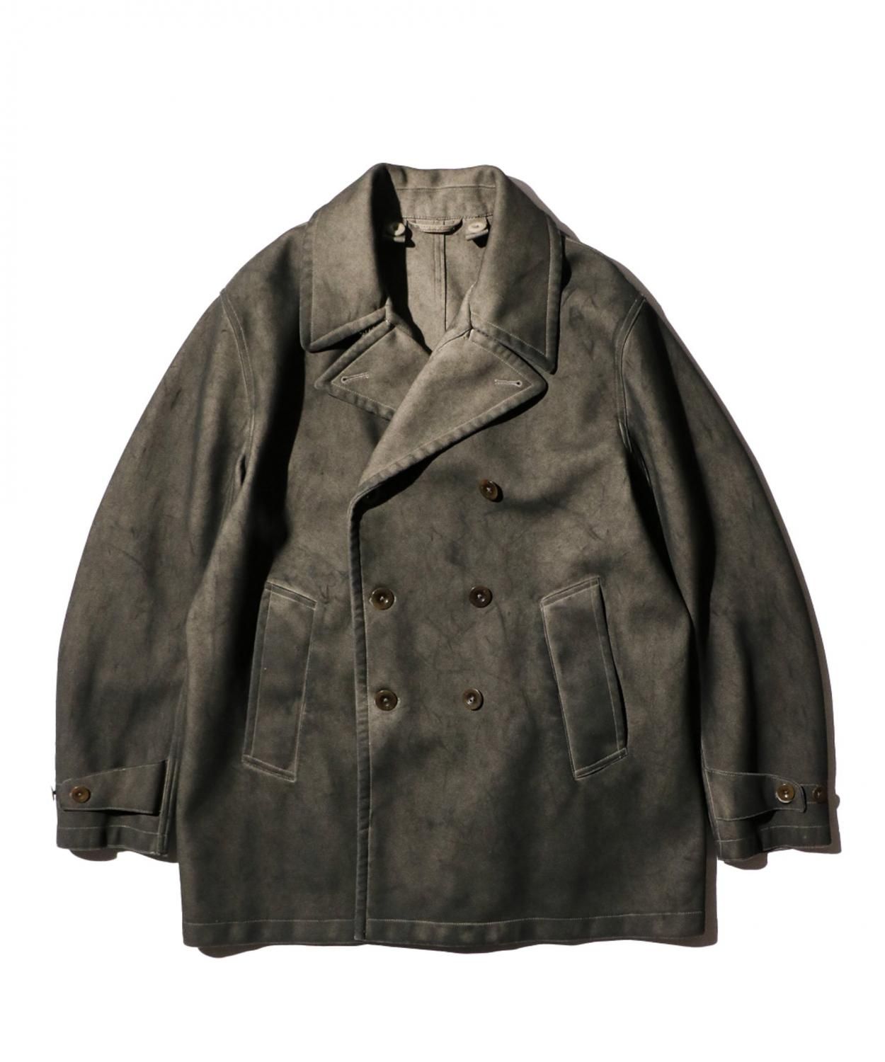 TEN C / SHADY NYLON SUEDE CABAN (TC-J1535)