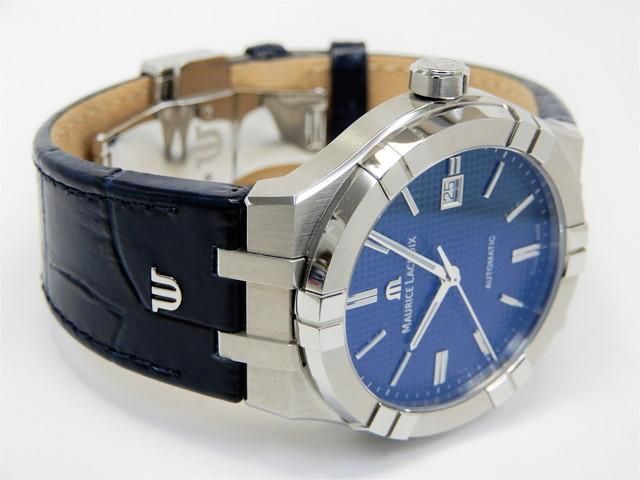 モーリスラクロア アイコン オートマティック 42MM ブルー - 腕時計