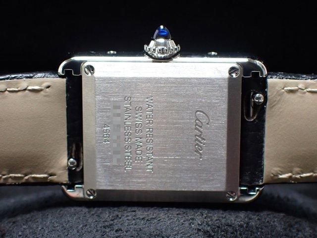 カルティエ タンクマスト SM ソーラービート レザーストラップ 未使用