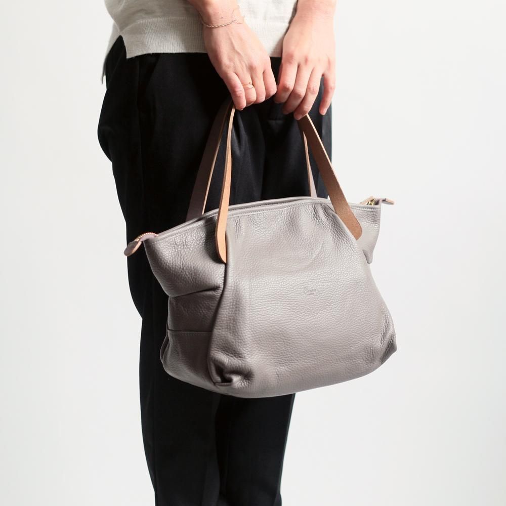 Ense（アンサ） / tote mini ジッパー付き レザー トートバッグ ミニ