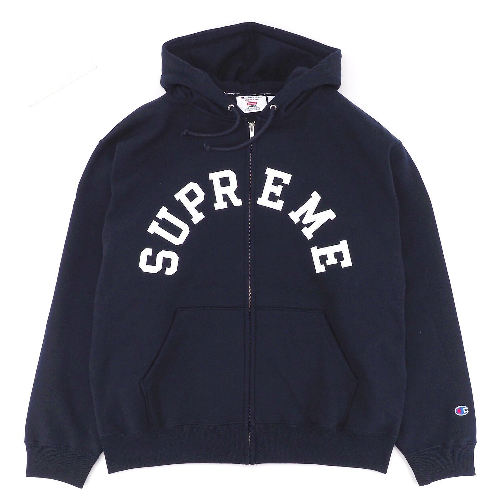 Supreme x Champion Zip Up Hooded Sweatshirt | 2024 Spring/Summer