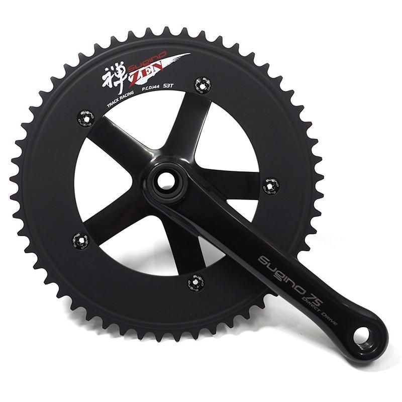 Sugino - 75 DD2 Direct Drive Crankset (Black , 51-54T) - ParkSIDER
