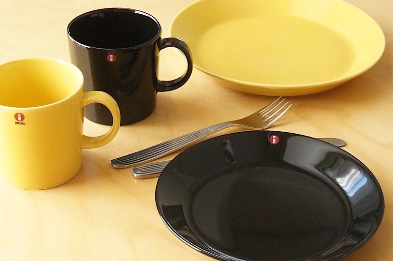 イッタラ ティーマ iittala/Teema マグカップ/プレート（ブラック